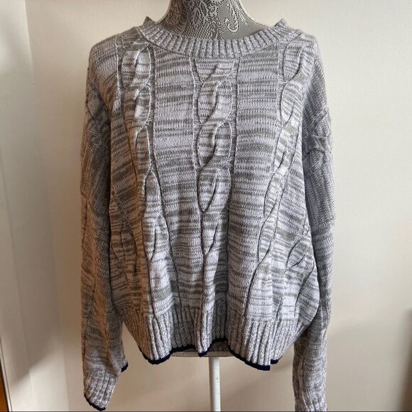A.n.a - Cropped cozy sweater with wide sleeves - Picture 2 of 9